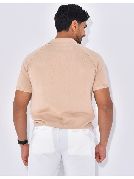 Poloshirt mit kurzen Ärmeln