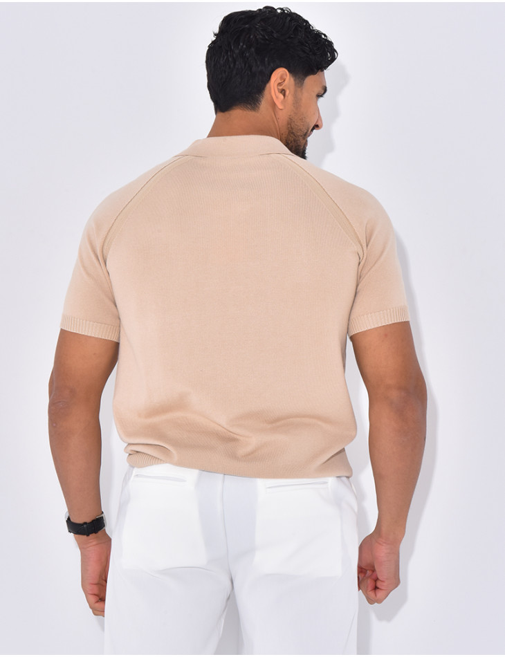 Poloshirt mit kurzen Ärmeln