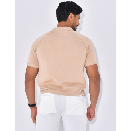 Poloshirt mit kurzen Ärmeln