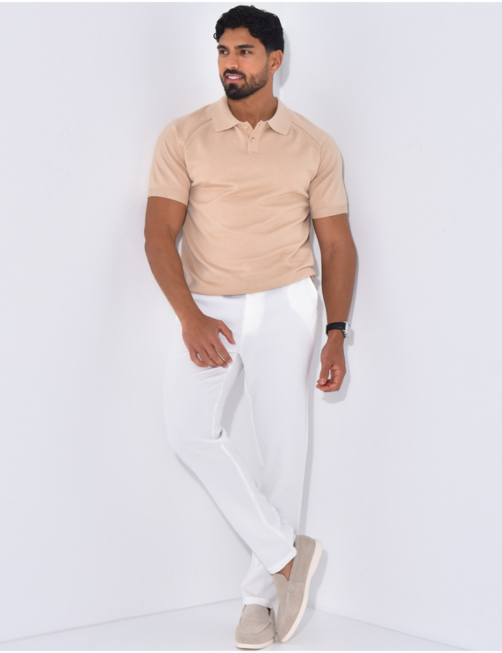 Poloshirt mit kurzen Ärmeln