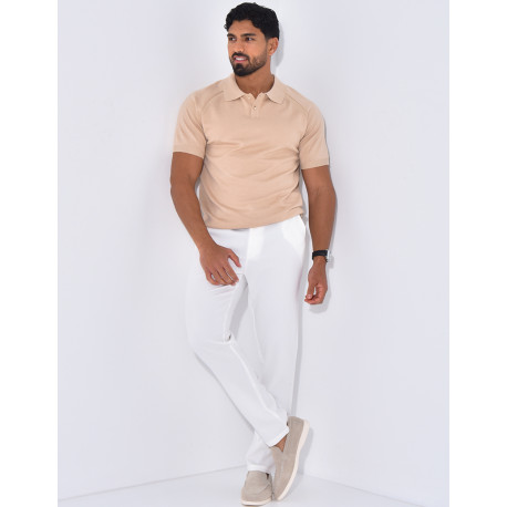 Poloshirt mit kurzen Ärmeln