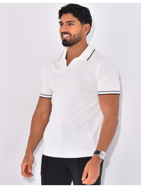 T-shirt col polo