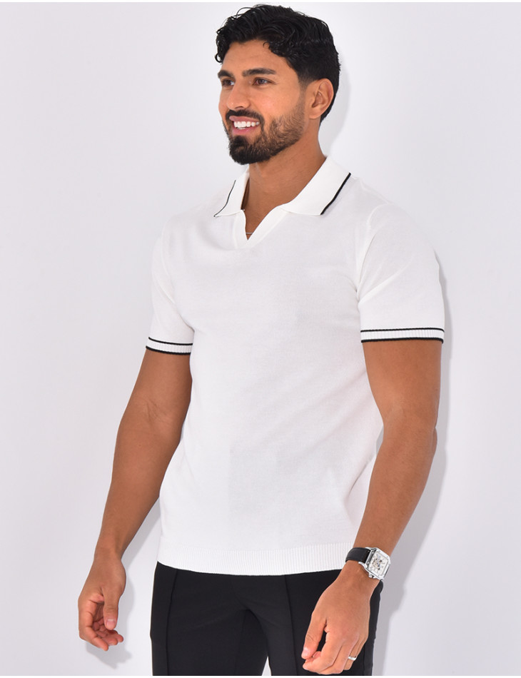 T-shirt col polo