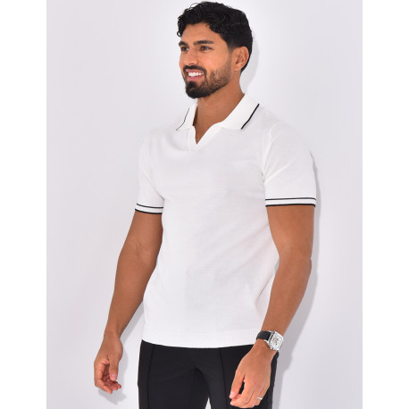T-shirt col polo