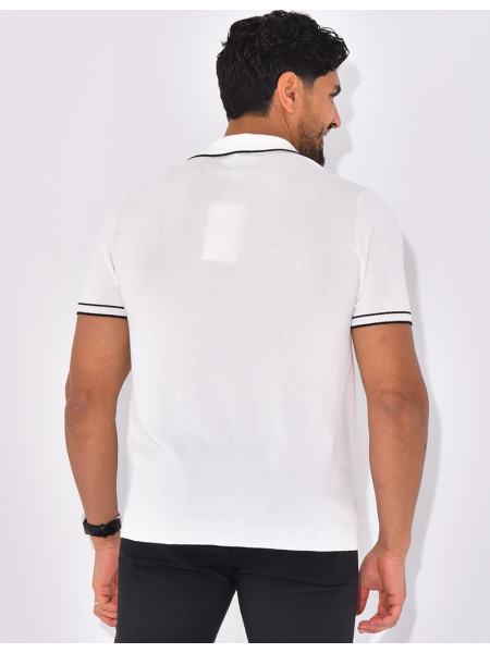 T-shirt col polo