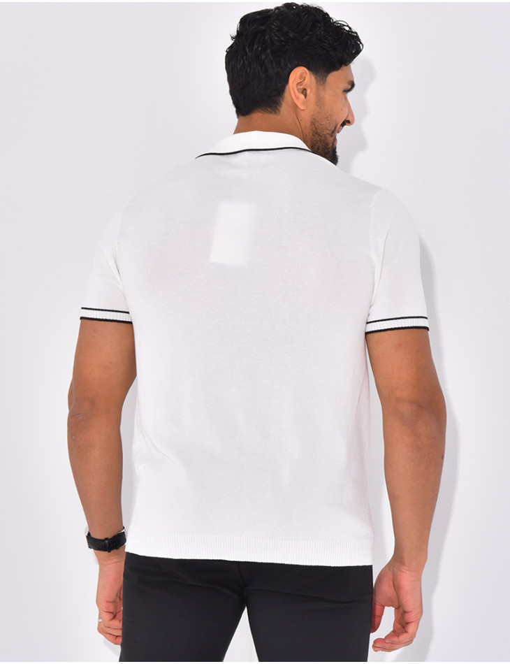 T-shirt col polo