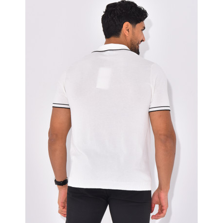 T-shirt col polo