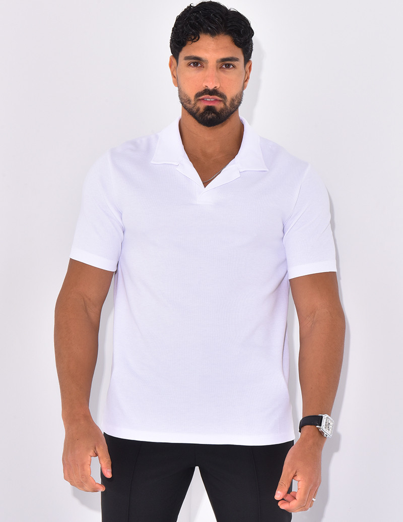 Polo côtelé