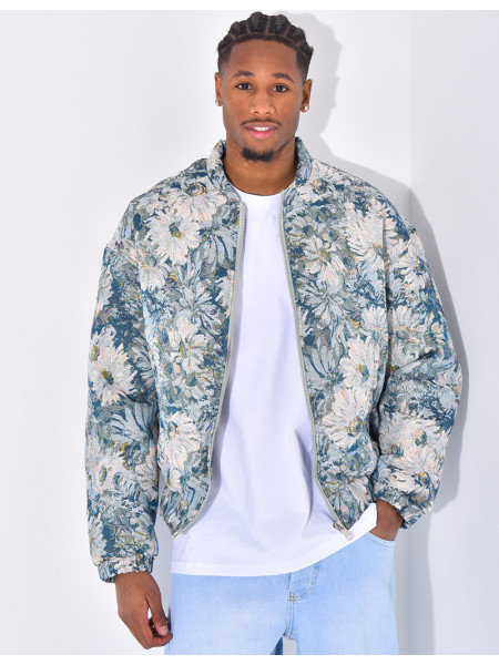Veste à fleurs