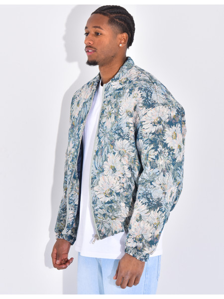 Veste à fleurs