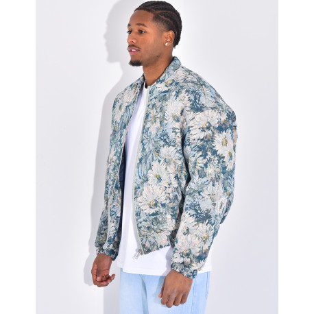 Veste à fleurs