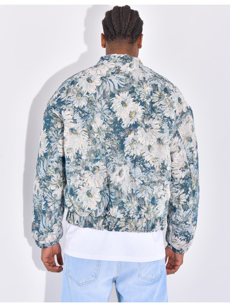 Veste à fleurs