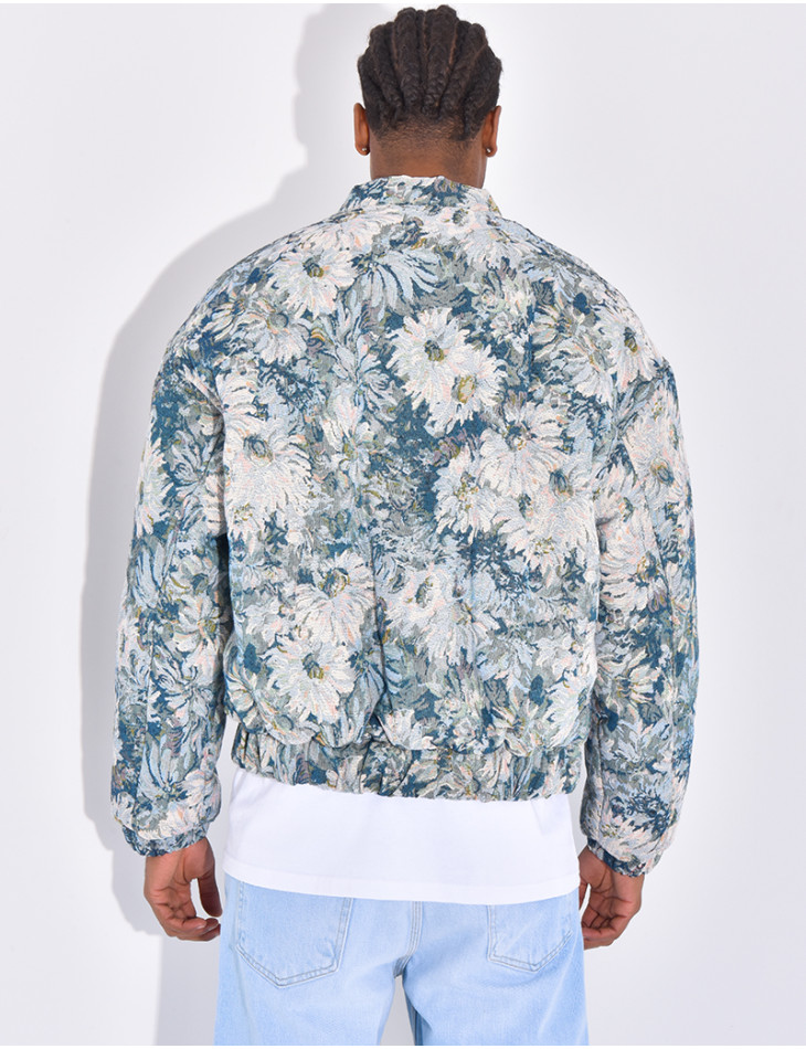 Veste à fleurs