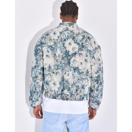 Veste à fleurs