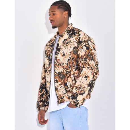 Veste à fleurs