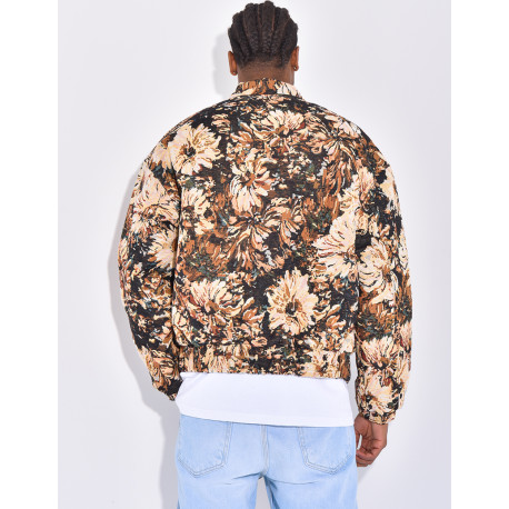 Veste à fleurs