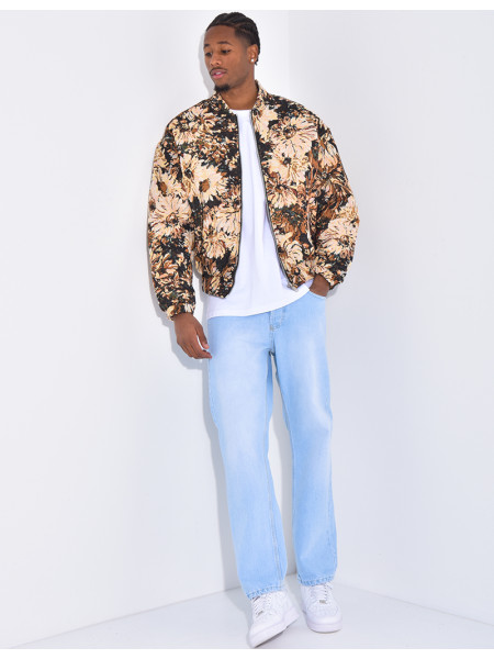 Veste à fleurs