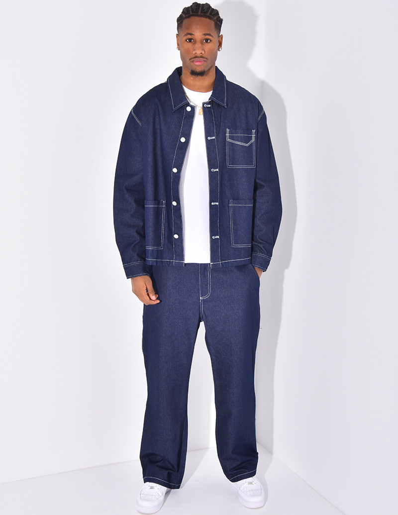 Ensemble en jeans fin...