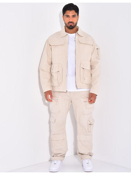 Ensemble en jeans pantalon et veste