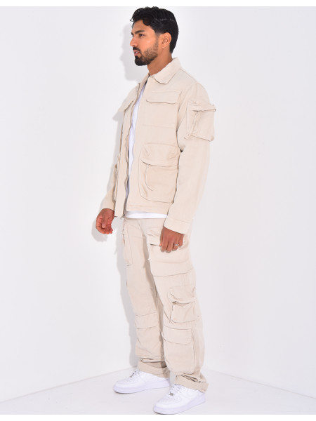 Ensemble en jeans pantalon et veste