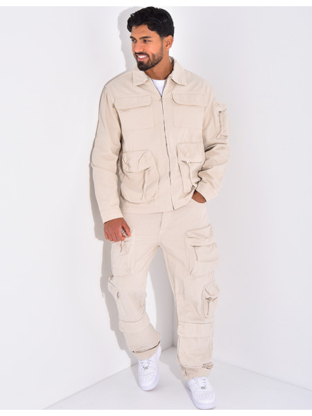 Ensemble en jeans pantalon et veste