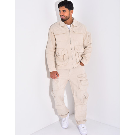 Ensemble en jeans pantalon et veste