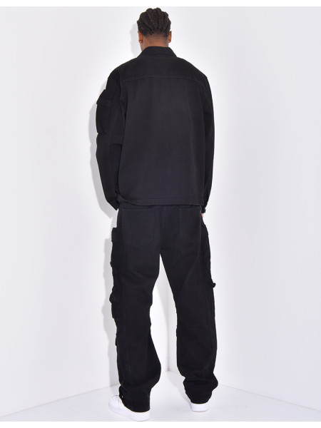 Ensemble en jeans pantalon et veste