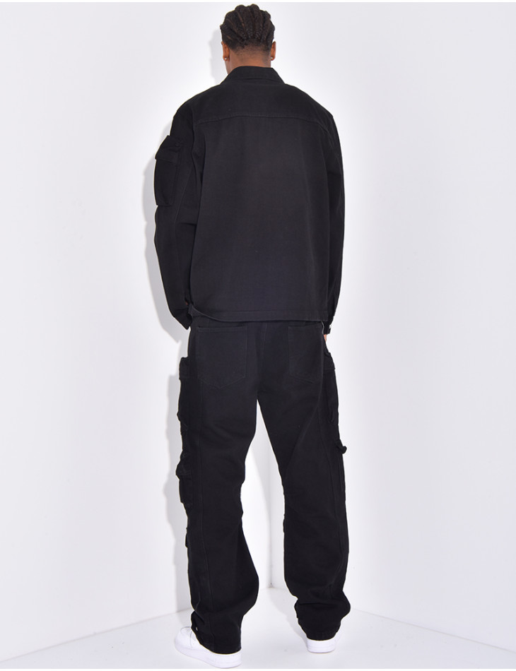 Ensemble en jeans pantalon et veste