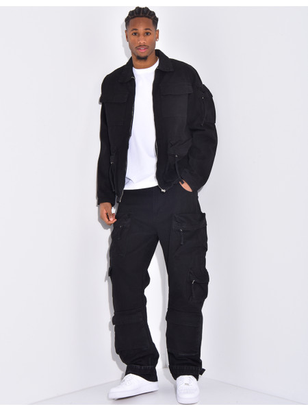 Ensemble en jeans pantalon et veste