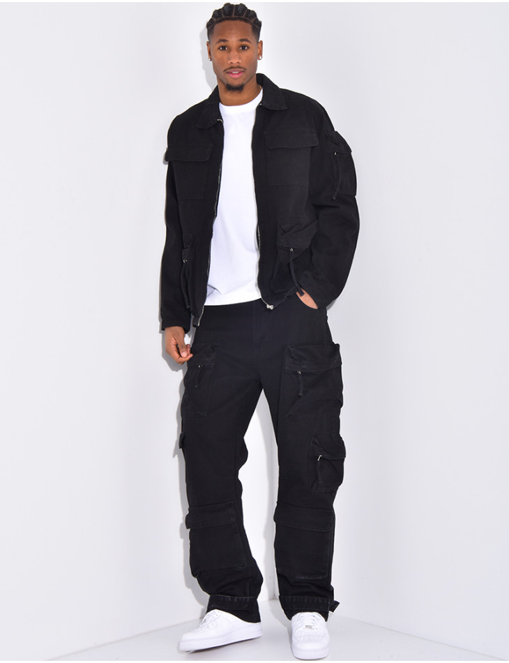 Ensemble en jeans pantalon et veste