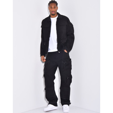 Ensemble en jeans pantalon et veste