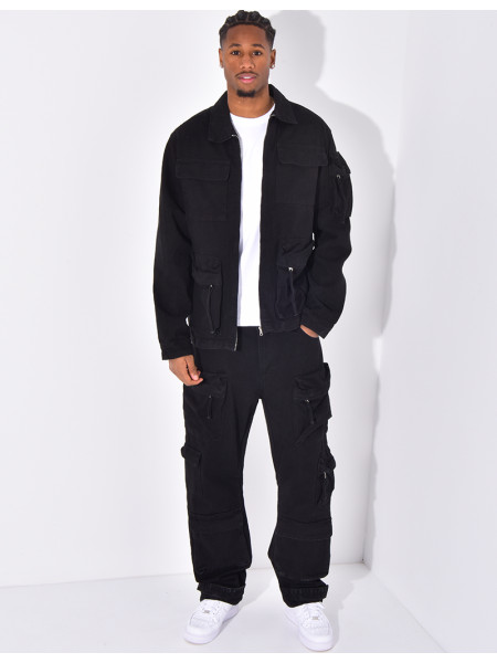 Ensemble en jeans pantalon et veste