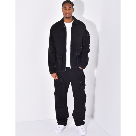 Ensemble en jeans pantalon et veste