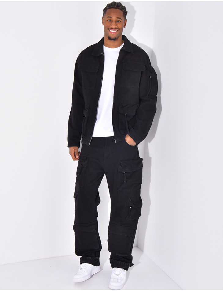 Ensemble en jeans pantalon et veste