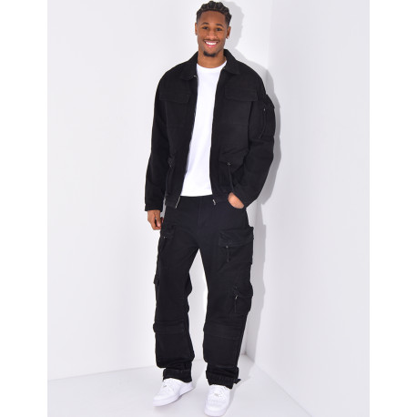 Ensemble en jeans pantalon et veste