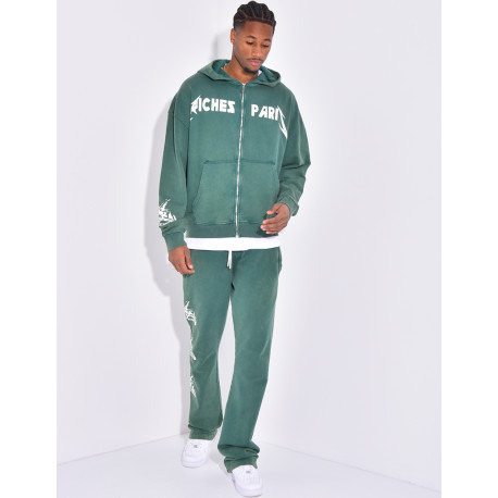 Ensemble pantalon et gilet à capuche "Riches Paris"
