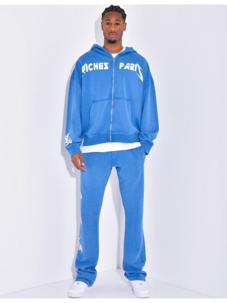 Ensemble pantalon et gilet à capuche "Riches Paris"