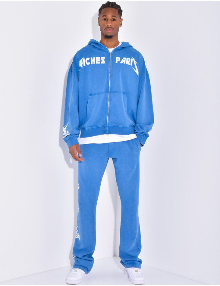 Ensemble pantalon et gilet à capuche "Riches Paris"