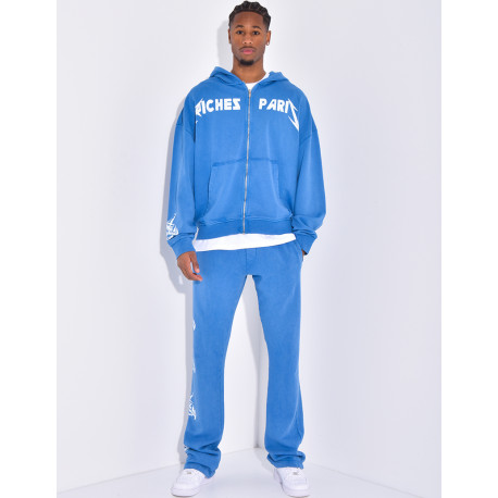 Ensemble pantalon et gilet à capuche "Riches Paris"