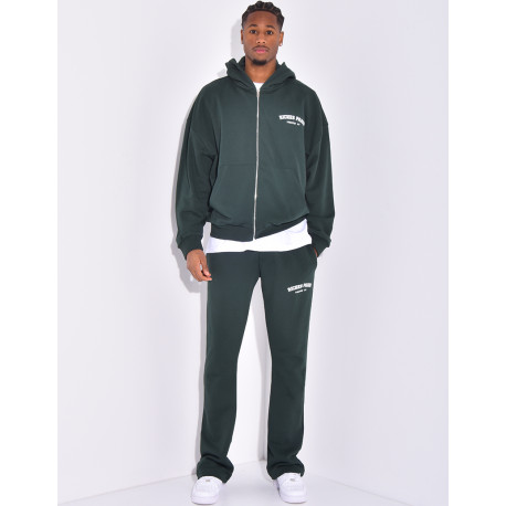 Ensemble pantalon et veste à capuche "Riches Paris"