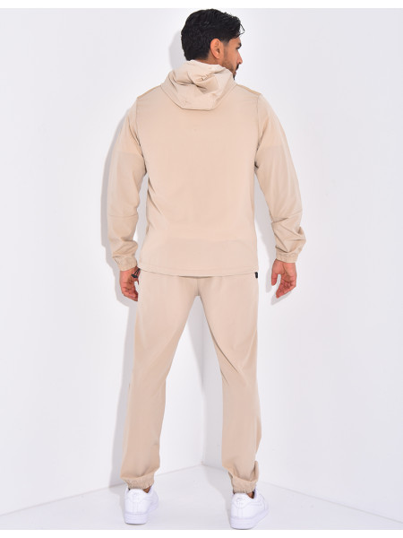 Ensemble fin pantalon et veste à capuche