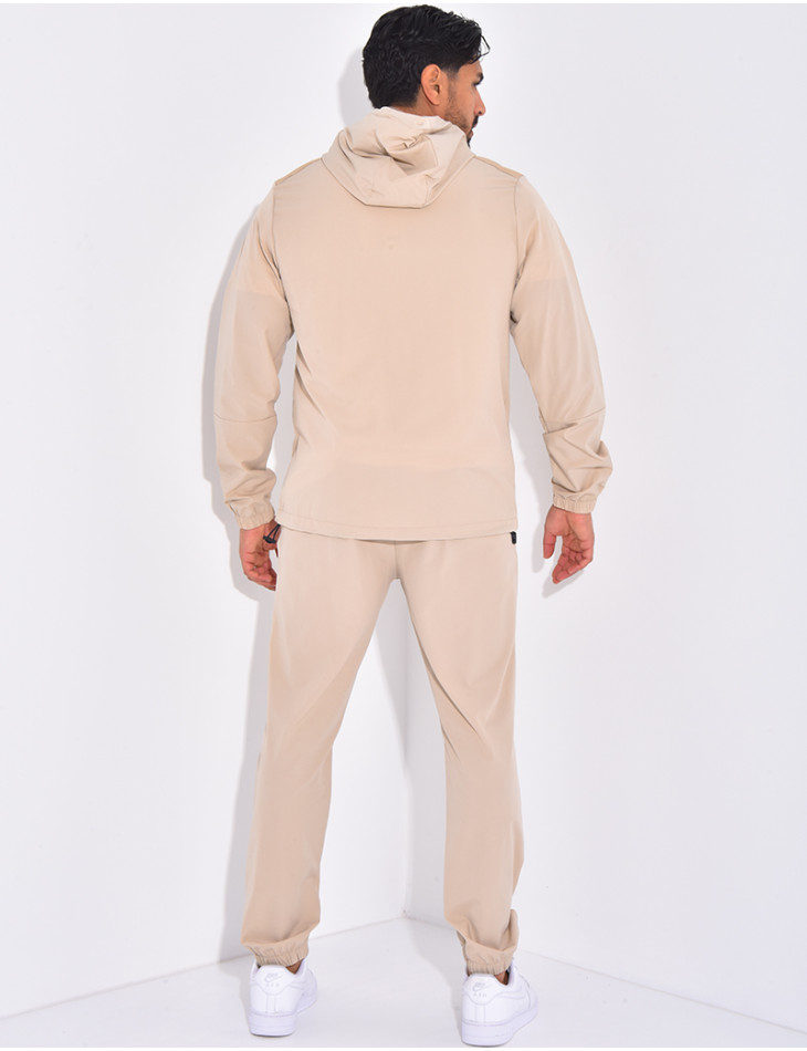 Ensemble fin pantalon et veste à capuche