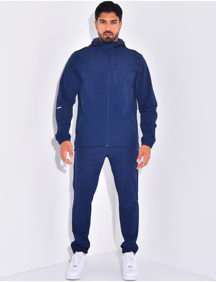 Ensemble fin pantalon et veste à capuche