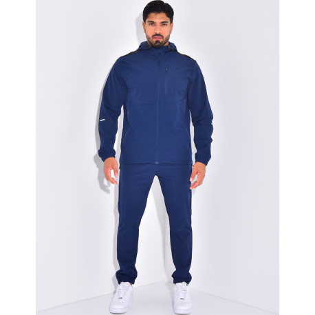 Ensemble fin pantalon et veste à capuche