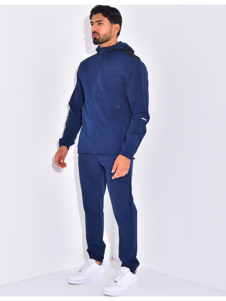 Ensemble fin pantalon et veste à capuche
