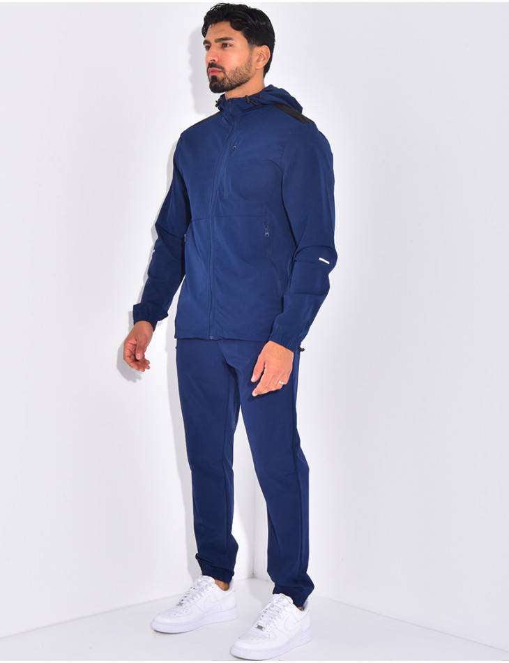 Ensemble fin pantalon et veste à capuche