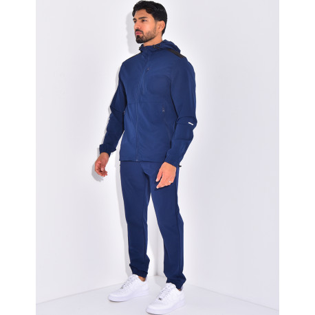 Ensemble fin pantalon et veste à capuche