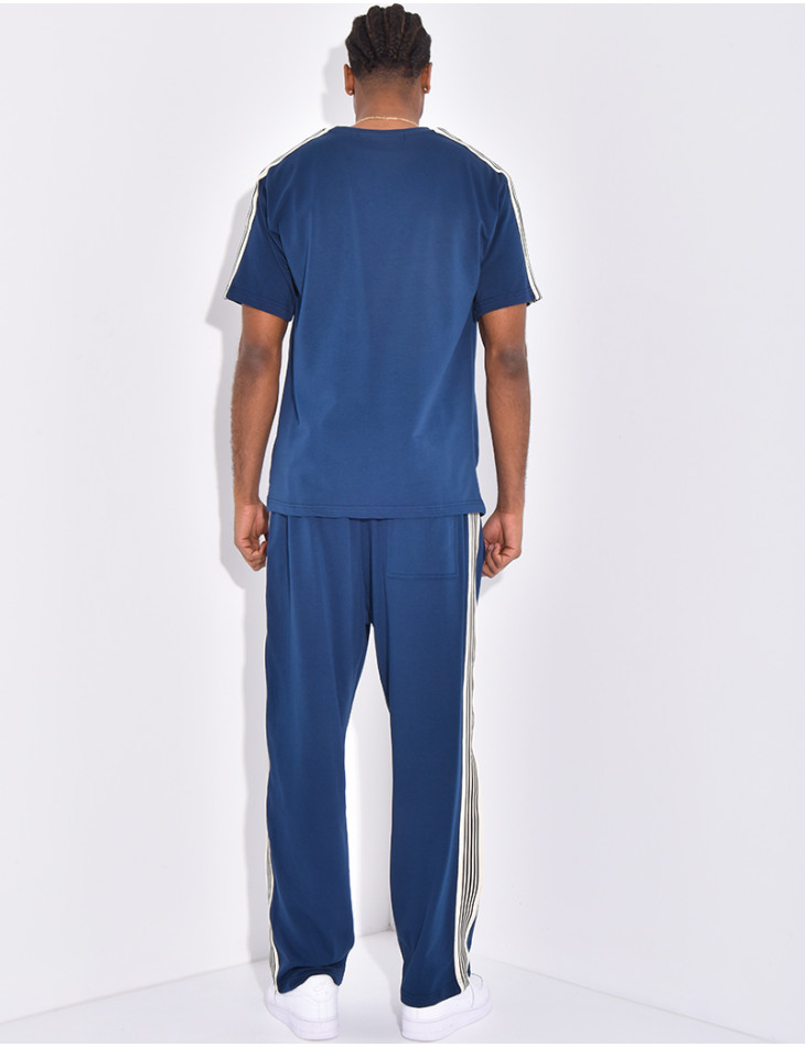 Ensemble à bandes pantalon et t-shirt
