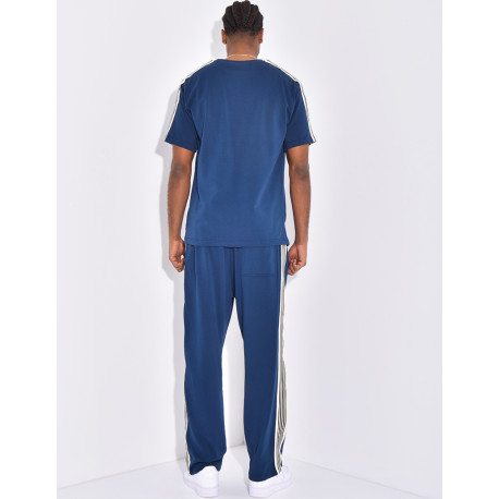 Ensemble à bandes pantalon et t-shirt