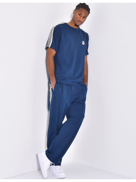 Ensemble à bandes pantalon et t-shirt